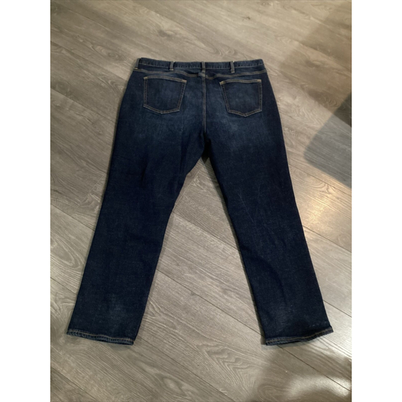 Old Navy Modern Jeans Men’s 42x30 Relaxed Slim Built in Flex 5 Pocket Denim - Picture 3 of 7